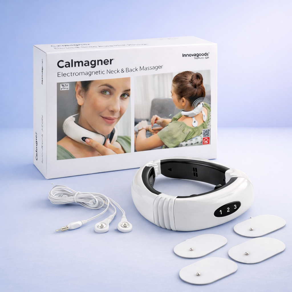 Masajeador Electromagnético de Cuello y Espalda para Relajación Diaria