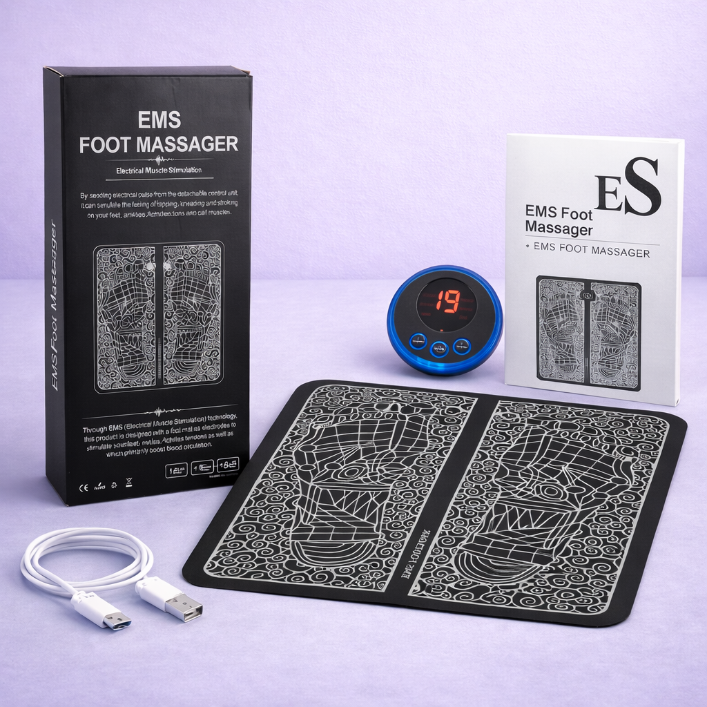 Masajeador de Pies EMS para Relajación Diaria