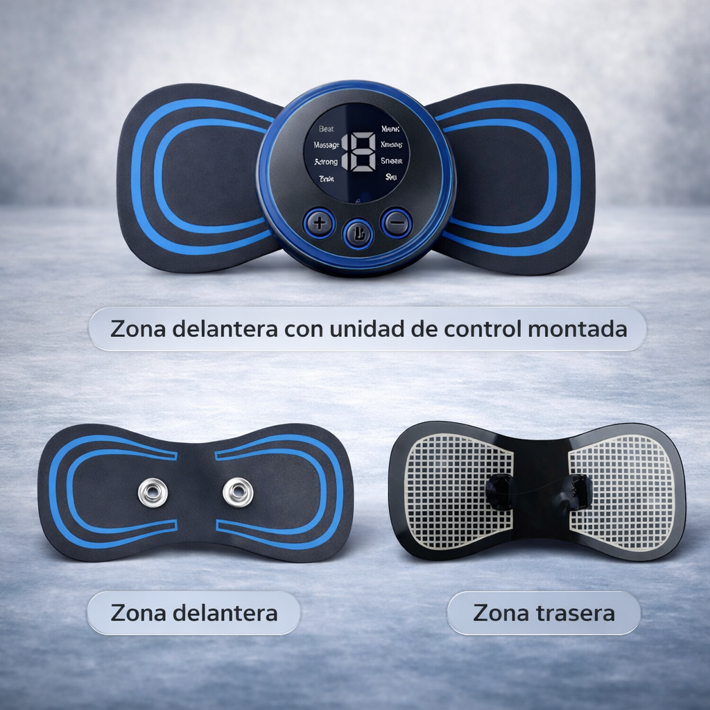 Masajeador Muscular Portátil EMS Relajación localizada donde más lo necesitas